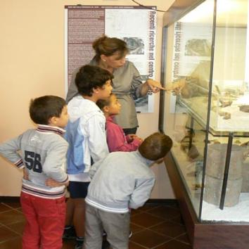 I bambini in visita al Museo