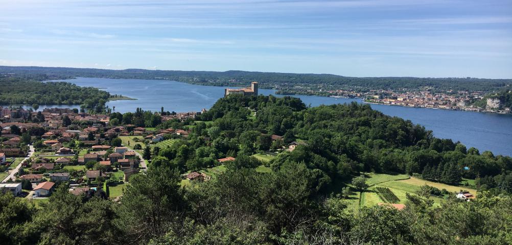 Angera Panorama da San Quirico